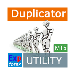 在MetaTrader市场购买MetaTrader 5的'Exp5 Duplicator' 交易工具