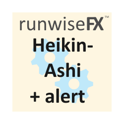 在MetaTrader市场购买MetaTrader 4的'RunwiseFX Heikin Ashi with Alert' 技术指标