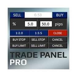 在MetaTrader市场购买MetaTrader 4的'TradePanel Pro' 交易工具
