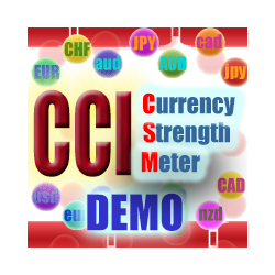 在MetaTrader市场下载MetaTrader 4的'CCI currency strength meter DEMO' 技术指标
