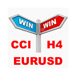 在MetaTrader市场购买MetaTrader 4的'CCI Win Win EurUsd H4' 自动交易程序（EA交易）
