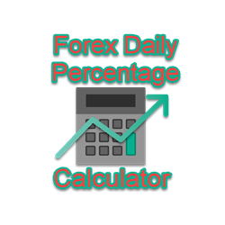 在MetaTrader市场购买MetaTrader 4的'Forex Daily Percentage Calculator' 技术指标