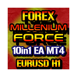 在MetaTrader市场购买MetaTrader 4的'Forex Millenium Force 10in1' 自动交易程序（EA交易）