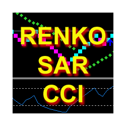在MetaTrader市场购买MetaTrader 4的'RenkoSarCCI' 技术指标