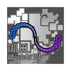 在MetaTrader市场购买MetaTrader 4的'FATL cci AM' 技术指标