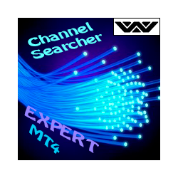 在MetaTrader市场购买MetaTrader 4的'WY Channel Searcher E MT4' 技术指标