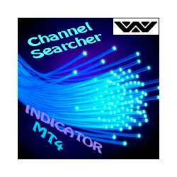 在MetaTrader市场购买MetaTrader 4的'WY Channel Searcher I MT4' 技术指标