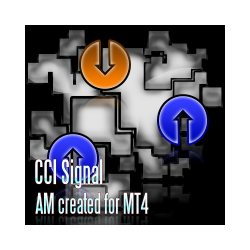 在MetaTrader市场购买MetaTrader 4的'CCI Signal AM' 技术指标