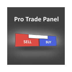 在MetaTrader市场购买MetaTrader 4的'Pro Trade Panel for MT4' 交易工具