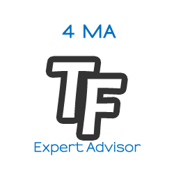 在MetaTrader市场购买MetaTrader 4的'Quadruple Moving Average tfmt4' 自动交易程序（EA交易）