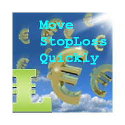 在MetaTrader市场购买MetaTrader 4的'Move StopLoss Quickly MT4' 交易工具