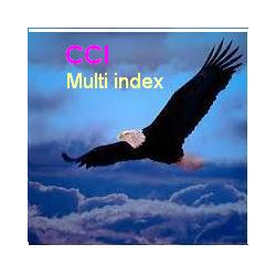 在MetaTrader市场购买MetaTrader 4的'CCI ma Multi index' 技术指标