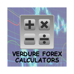 在MetaTrader市场购买MetaTrader 4的'Verdure Forex Calculators' 交易工具