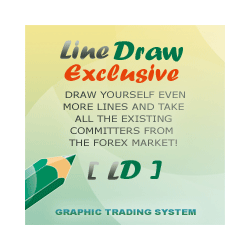 在MetaTrader市场购买MetaTrader 4的'LineDraw Exclusive System' 自动交易程序（EA交易）