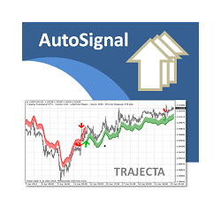在MetaTrader市场购买MetaTrader 4的'Trajecta AutoSignal MT4' 技术指标