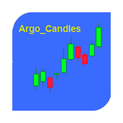 在MetaTrader市场购买MetaTrader 4的'Argo CandlesMT4' 技术指标