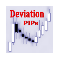 在MetaTrader市场下载MetaTrader 5的'PIPs Deviation Indicator' 技术指标