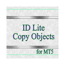 在MetaTrader市场下载MetaTrader 5的'ID Lite Copy Objects for MT5' 交易工具