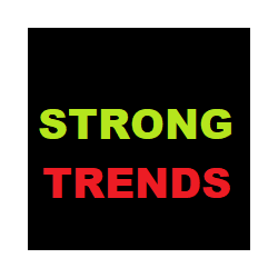 在MetaTrader市场购买MetaTrader 5的'Strong Trends MT5' 技术指标