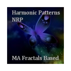 在MetaTrader市场购买MetaTrader 5的'NRP Harmonic Patterns MA Fractals Based MT5' 技术指标