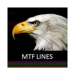 在MetaTrader市场购买MetaTrader 5的'MTF Lines PRO' 技术指标
