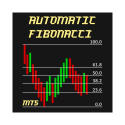 在MetaTrader市场购买MetaTrader 5的'Automatic Fibonacci MT5' 技术指标