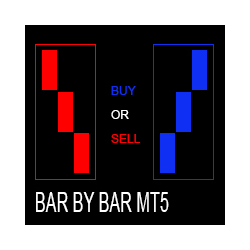 在MetaTrader市场购买MetaTrader 5的'Bar by Bar MT5' 自动交易程序（EA交易）