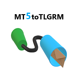 在MetaTrader市场购买MetaTrader 5的'MT5toTLGRM' 交易工具